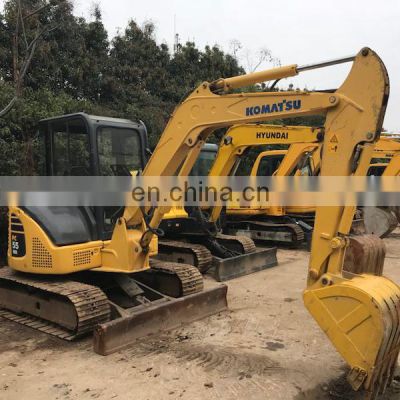 used mini excavator Komatsu PC55MR,  japan mini excavators Komatsu