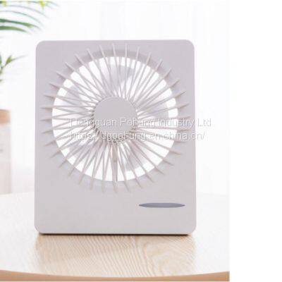 Creative Electric Fan Desktop Mini Fan USB Charging Long Life Air Cooler Fan Gifts