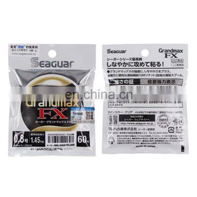 wholesale SEAGUAR GRANDMAX FX 60m fluorocarbon  line super quality carbon fluoride fishing line