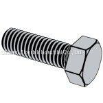 Fully Threaded Hexagon Head Bolt Standard / Non Standard Available photo-3