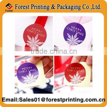 2014 hot sale window 3D outdoor christmas decorations sticker