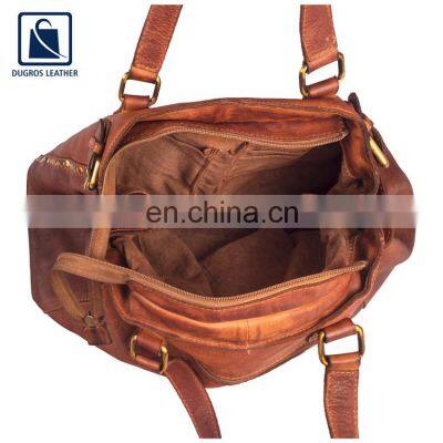 Wholesale High Quality Luxurious Fashion Genuine Leather Women Handbag photo-5