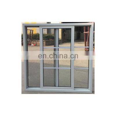 pvc frame aluminum tempered glass sliding window upvc windows in china philippines