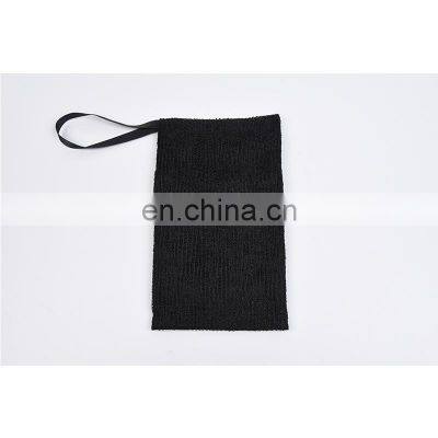 Amazon Best Seller Cool Black Explosive Bathing Bag Foaming Net Bag Exfoliating Scrub Nylon Soap Storage Bag photo-2