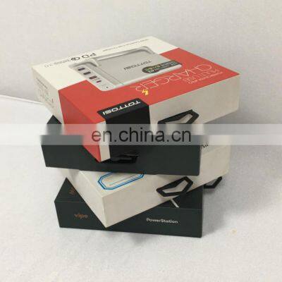 China Supplier Customized Logo Printing Paper Earphone Headphone Packaging Box Headcase Packaging Box With Plastic Tray Insert photo-4
