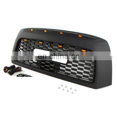 Off road Auto Parts Other Exterior Accessories Front Bumper Grill Car Grille With Surounding Frame LED Fit For 2006-2013 Tundra