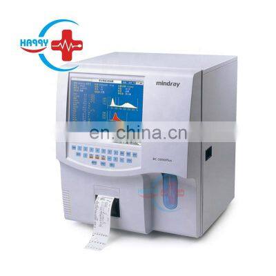 90% new Full automatic test machine 3-part differentiation hematology analyzer Cell Cbc Counter machine mindray bc 3000 plus