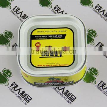 Empty Tinplate Car Wax Box Rectangle Shape Shoe Polish Case Near Dongguan Manufacturer photo-3