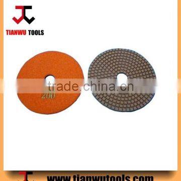 200 grit round wet polishing pads