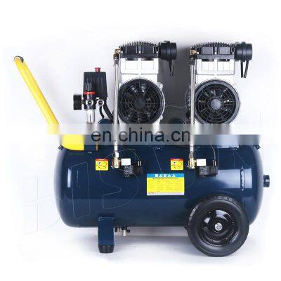 Bison 120 Psi 50l 50 Litre Portable Two Stage Silent Oil Free Piston Air Compressor For Air Tools photo-5