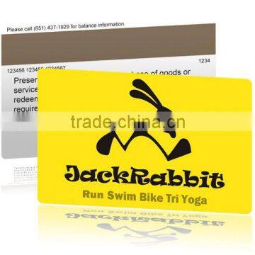 high quality plastic material membership card