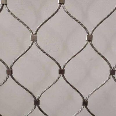 Stainless steel safety net bag, lamp safety net, galvanized steel net pocket, diamond-shaped wire rope net