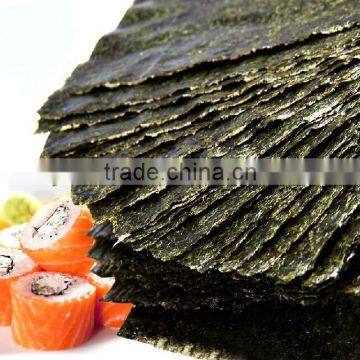 Dark Green Japanese Sushi Wasabi Seaweed Supply