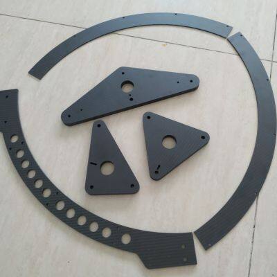 CNC Cutting Fibra de Carbon Sheets Fiber Carbon Sheet 400*500mm 800*800mm 1000*1000mm Etc Make to Order