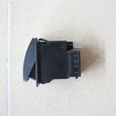 High Quality Bus Auto Parts System ZK6122HL Parts 3792-00720 Front Round Rocker Light Switch for China Bus Led Lights 24v for Buses photo-4