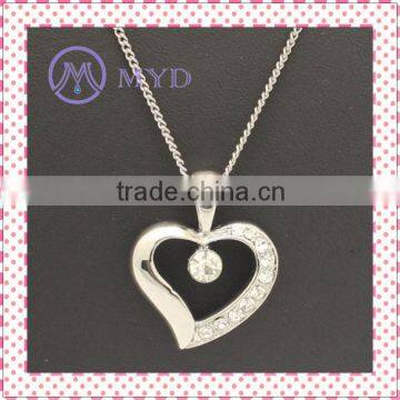 BEST SELLER 925 Sterling Silver Hollow Heart Pendant