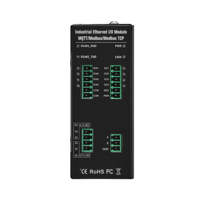 8RTD Input Dual-Ethernet Industrial I/O Module for PT100/PT1000 Sensors photo-4