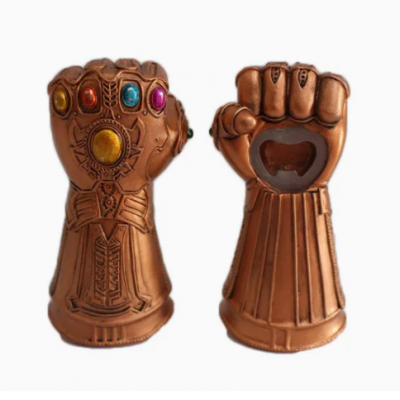 Creative Multipurpose Infinity Thanos Gauntlet Glove Resin Beer Bottle Opener for Home Kitchen Supplies