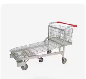 Zinc Super Market Shopping Trolley