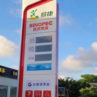 Gas Station Billboards, Which Can be Customized