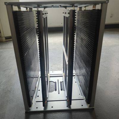 Customized 100-Slots ESD PCB Magazine Rack With Double Side Panel for Efficient Pcb Storage photo-5