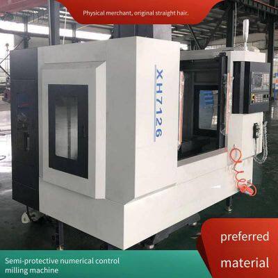 Jiucheng Machine Tool Three-axis Cnc Milling Machine Xk7136 Small Machining Center, Optional Full Protection