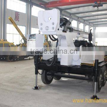 DTH Water Well Drill Rig Trailer Type