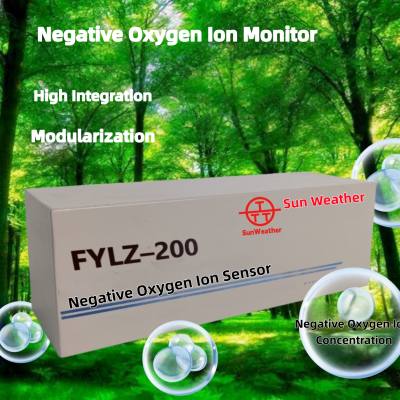 FYLZ - 200 Atmospheric Negative Oxygen Ion Monitor weather sation RS485 environments Monitor