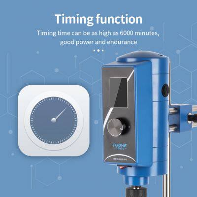 Tuohe Digital Display Powerful Mixer 40L Laboratory Large Capacity Blender, With Replaceable Mixing Paddle photo-3