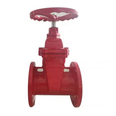 ANSI Manual Non-rising Stem Cast Iron Flange Gate Valve AWWA 125LB 150LB Fire Water Soft Seal Gate Valve photo-6
