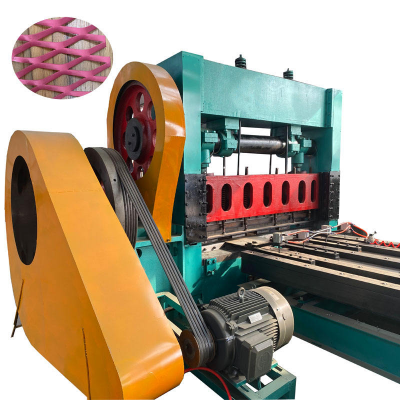Product Line Diamond Shape Automatic Metal Expanded Aluminum Mesh Machine