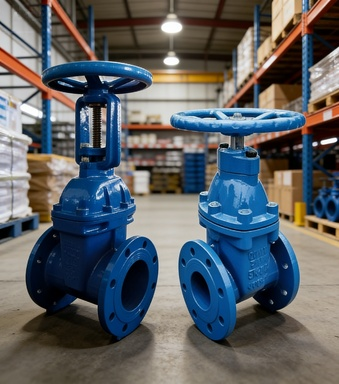 DIN3202 F1-F4 Чугунный фланцевый задвижной кран для воды, масла и газа