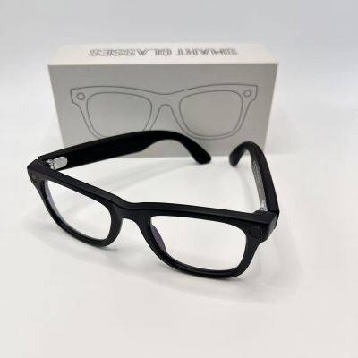 AI Voice Control Smart Glasses Outdoor Sports Anti-Blue Light Eyewear