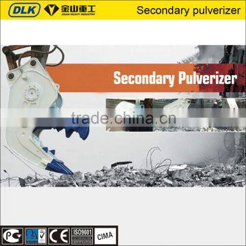 Demolition hydraulic pulverizer, fixed type,to be mounted on excavators