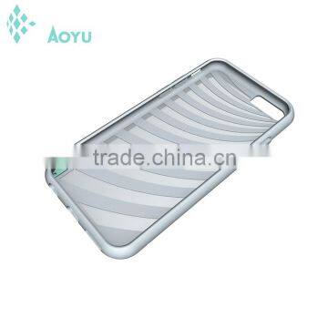 Hard PC Plastic Bumper Flexible Clear TPU Shell Mobile Phone Case for IPhone 6 photo-3