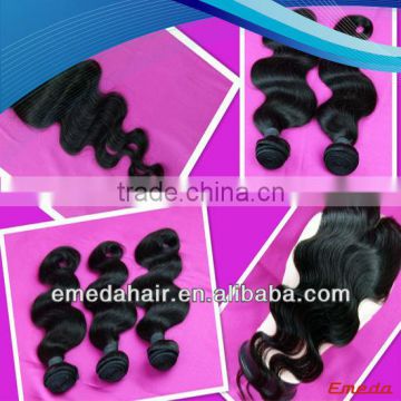 Fashion natural wave 100% Brazilian janet hair extension