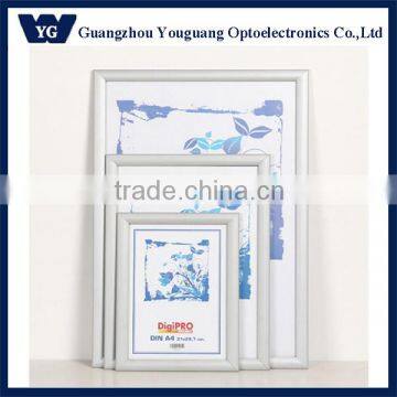 Wall mount snap poster aluminum frame size A0 A1 A2 A3 A4