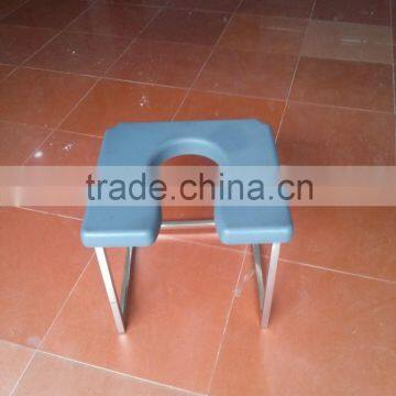 Made of High-tech PU and Stainless Steel Medical Shower Chair,free Standing