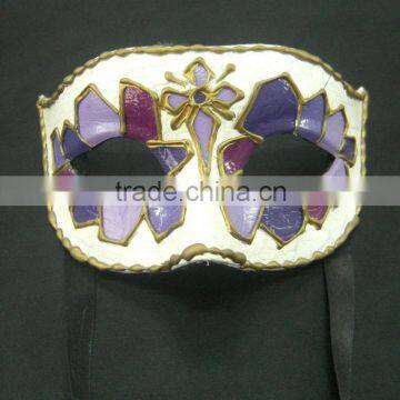 Christmas beauty mask Venice Carnival masquerade night club half face mask with feather for sale funny half face mask