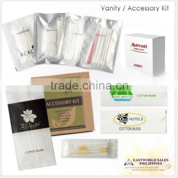 clean sterile high grade wholesale vanity kit /cotton pad roll