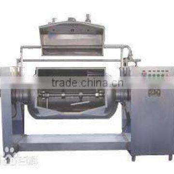 Vacuum Traverse shaft horizontal inclinable cooking mixer(Heating by steam)