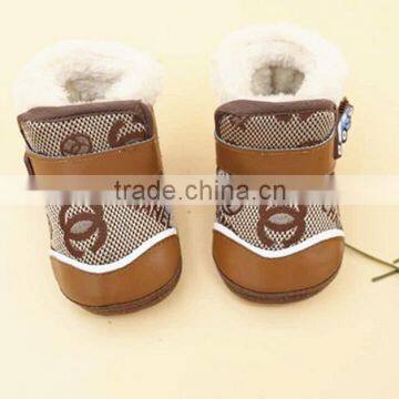 Kid's Winter Shoes Non Slip Shoes 1-4 Years Old Baby Shoes With Thick Velvet photo-2