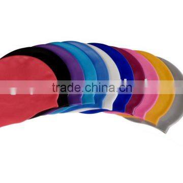 Hot selling silicone swimming caps