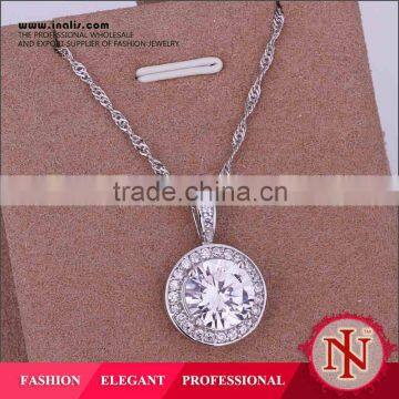 Handmade Fashion CZ jewelry bijouterie LKNS925P018