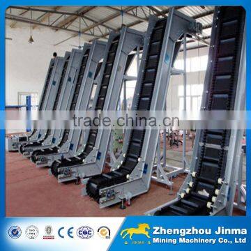 DJ type large slope angle belt conveyor with different size