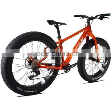 26ER carbon fat bike frames,T700 carbon Fat tire bike,2014 fat bike