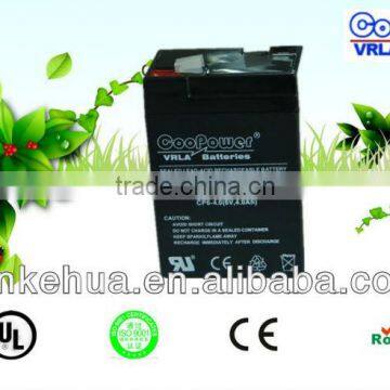 ShenZhen Sealed Lead acid battery /6V4AH