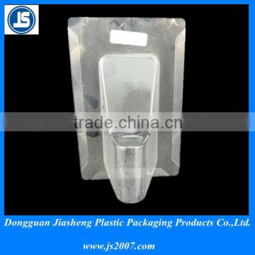 Plastic slide blister packaging