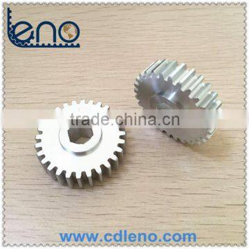 Aluminum 28T 3/8" Hex Bore 20DP Spur Gear photo-3