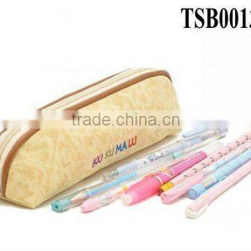 hot sale promotional girls pencil bag zipper pencil bag 2013